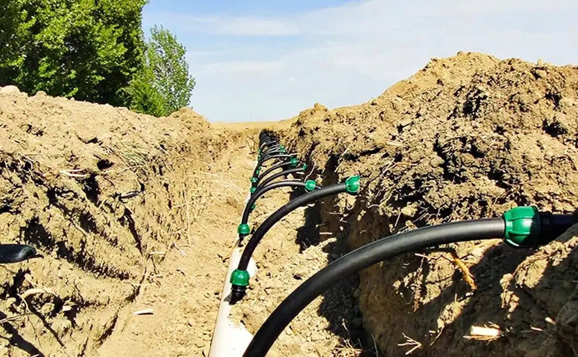 امنیت غذایی با فناوری آبیاری نوین